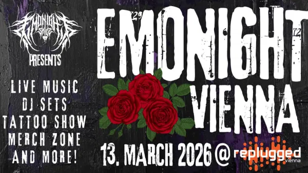 Emonight Vienna Spring 2026 am 13. March 2026 @ Replugged.