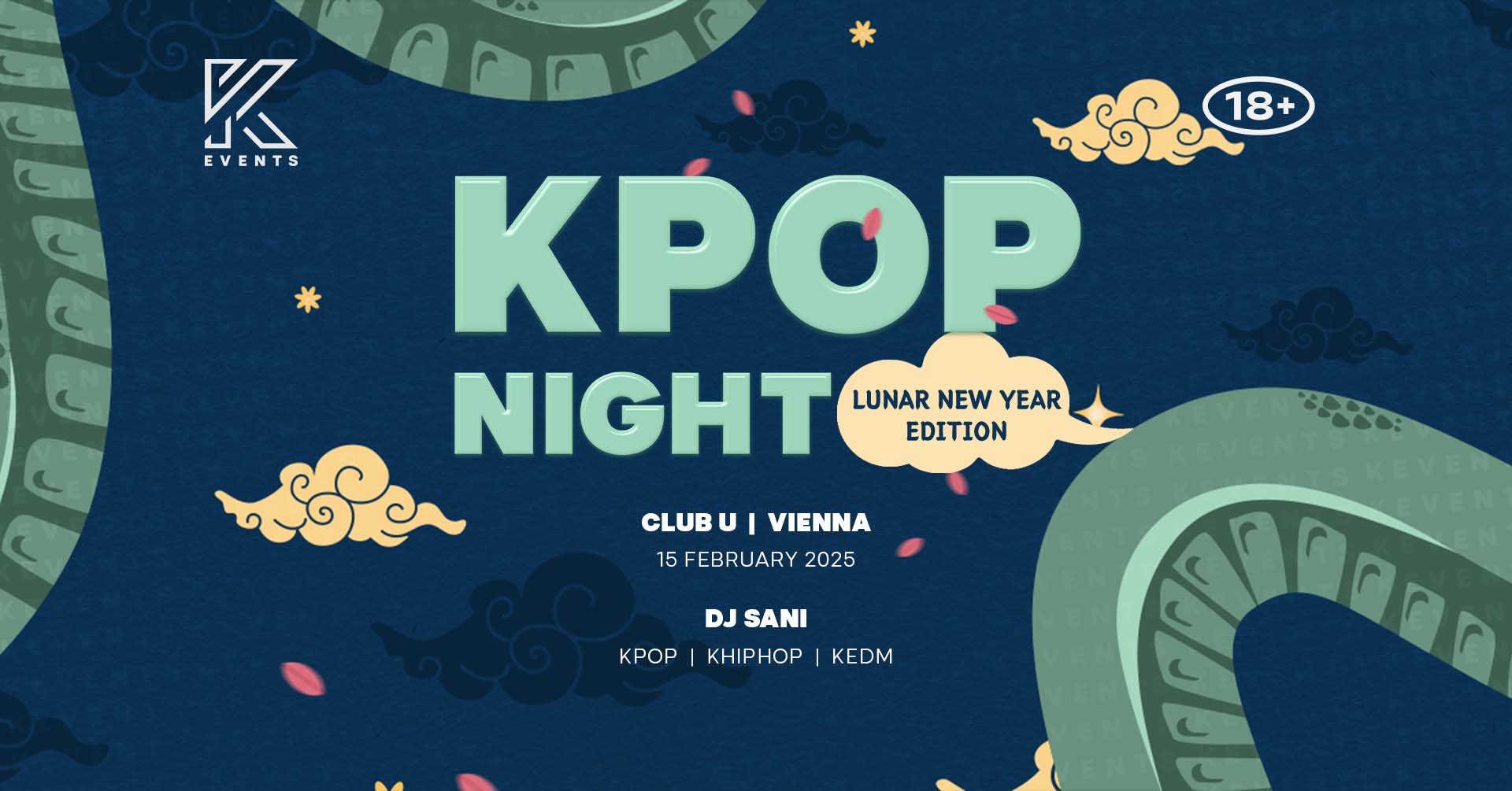 KPOP & KHIPHOP Night am 15. February 2025 @ Club U. KPOP & KHIPHOP Night am 15. February 2025 @ Club U.