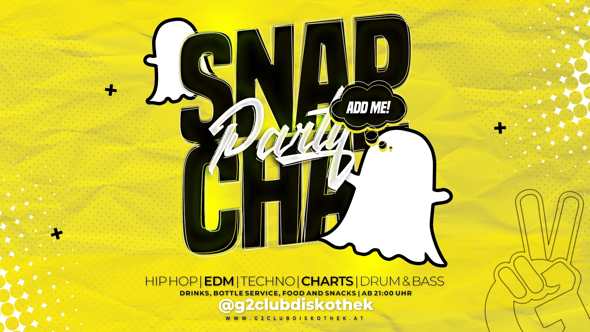 Snapchat Party am 15. February 2025 @ G2 Club Diskothek. Snapchat Party am 15. February 2025 @ G2 Club Diskothek.