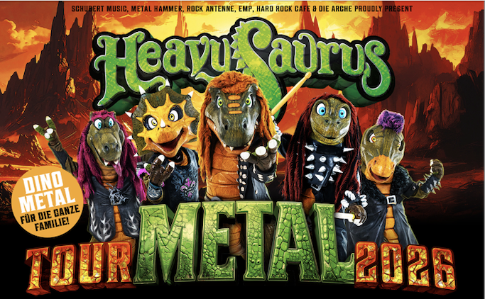 HEAVYSAURUS | SHOW 2 am 17. October 2026 @ Arena Wien.