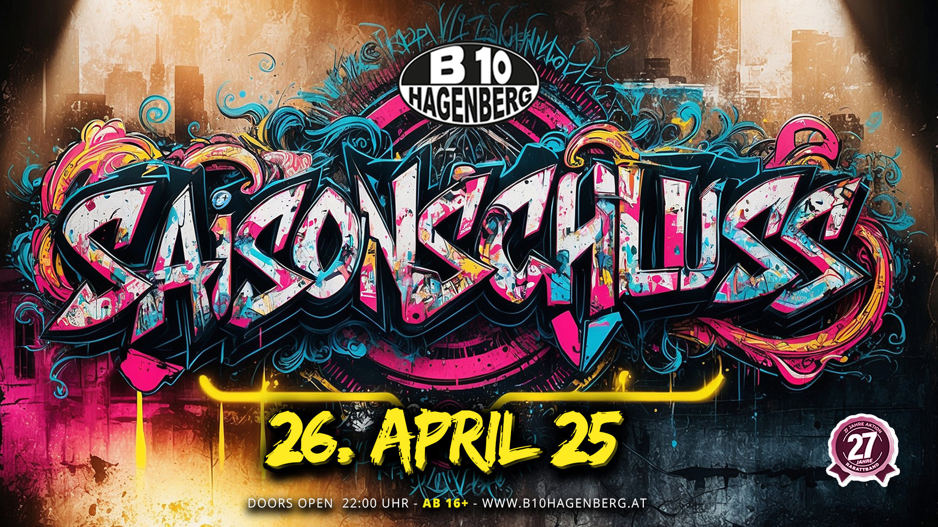 B10 Saisonschluss am 26. April 2025 @ B10 Hagenberg.