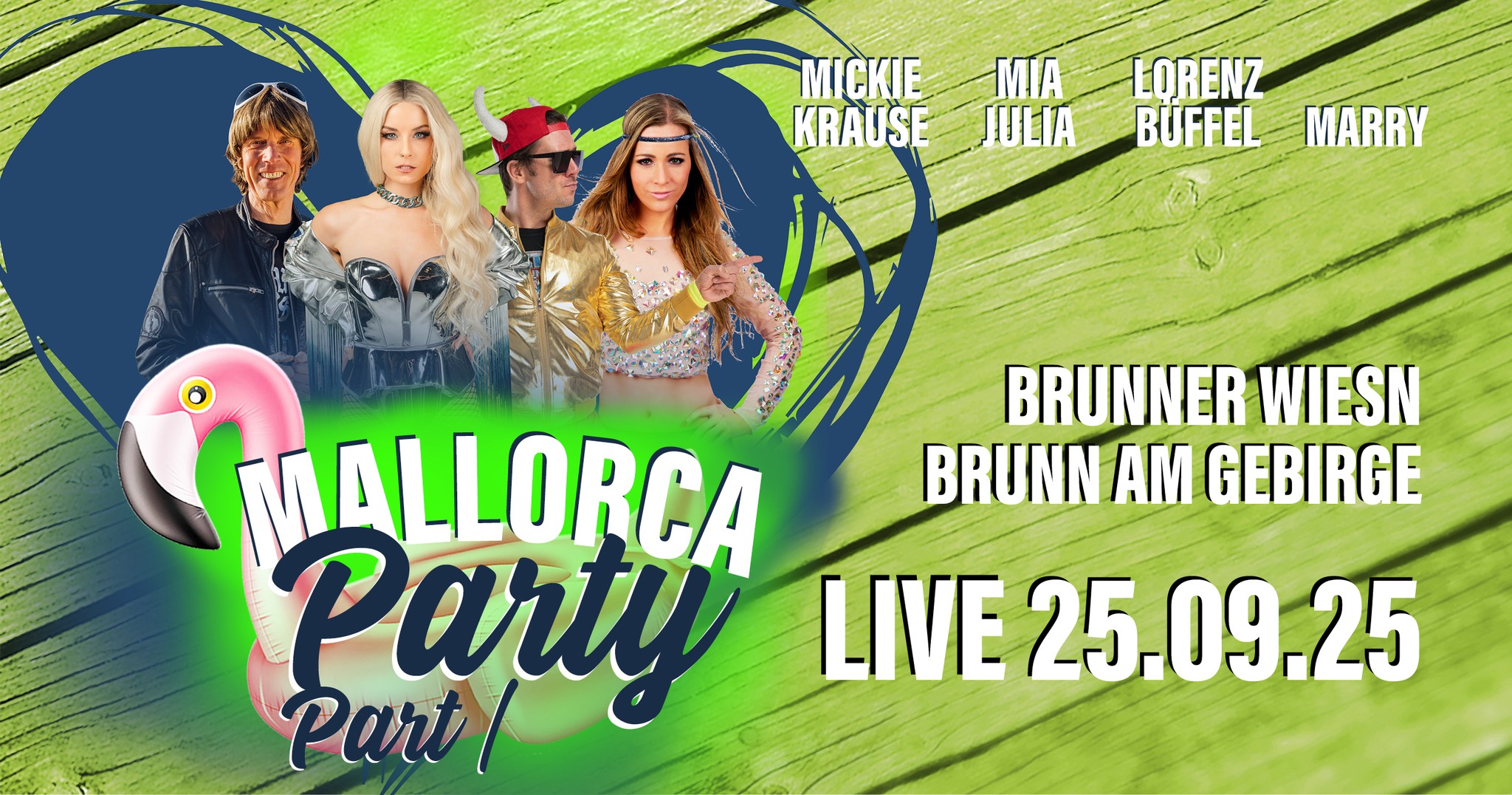 Mallorcaparty Part I am 25. September 2025 @ Brunner Wiesn. Mallorcaparty Part I am 25. September 2025 @ Brunner Wiesn.