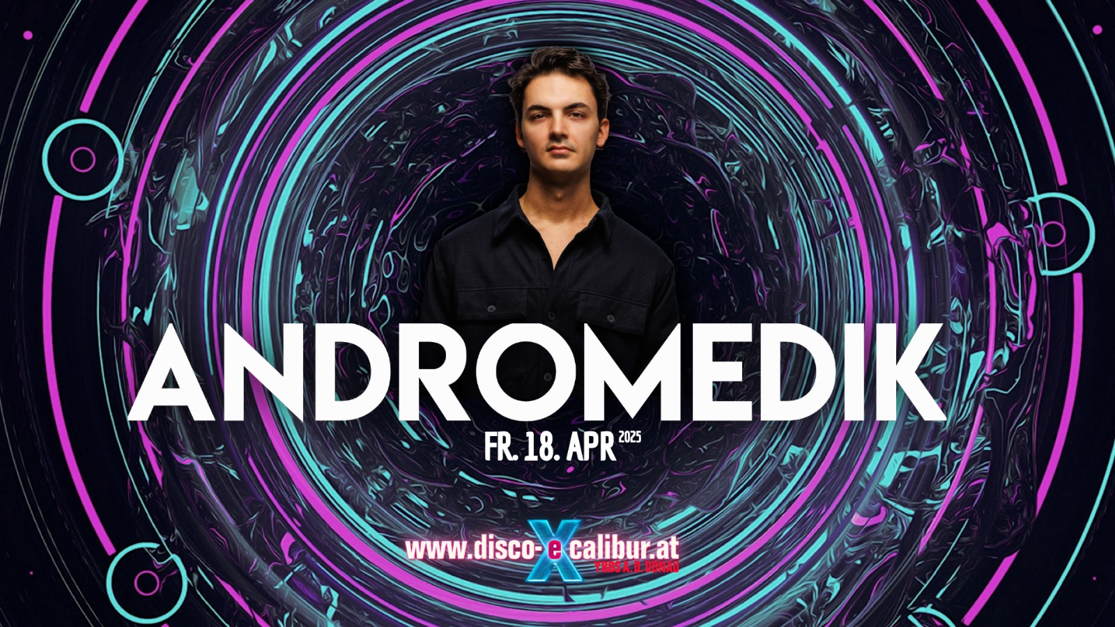 Andromedik am 18. April 2025 @ Disco Excalibur - Ybbs.