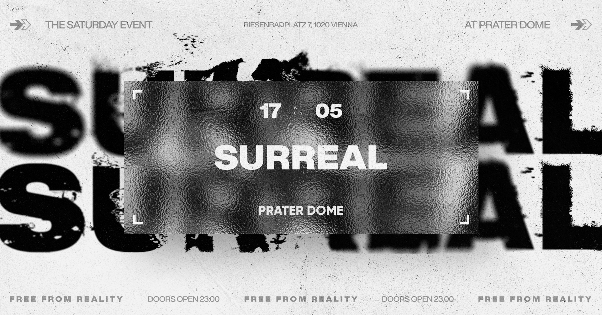 SURREAL am 17. May 2025 @ Prater Dome. SURREAL am 17. May 2025 @ Prater Dome.