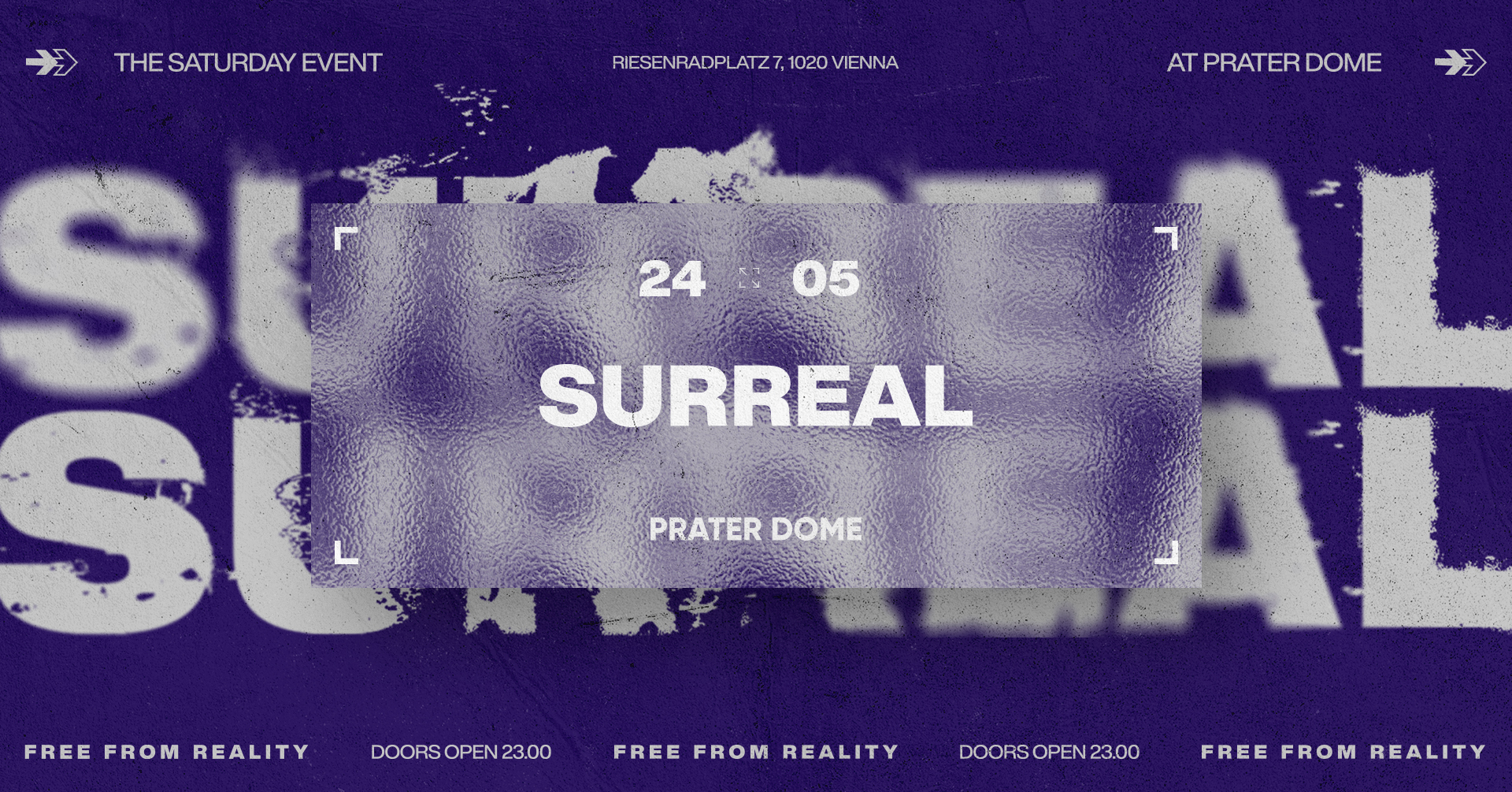 SURREAL am 24. May 2025 @ Prater Dome. SURREAL am 24. May 2025 @ Prater Dome.
