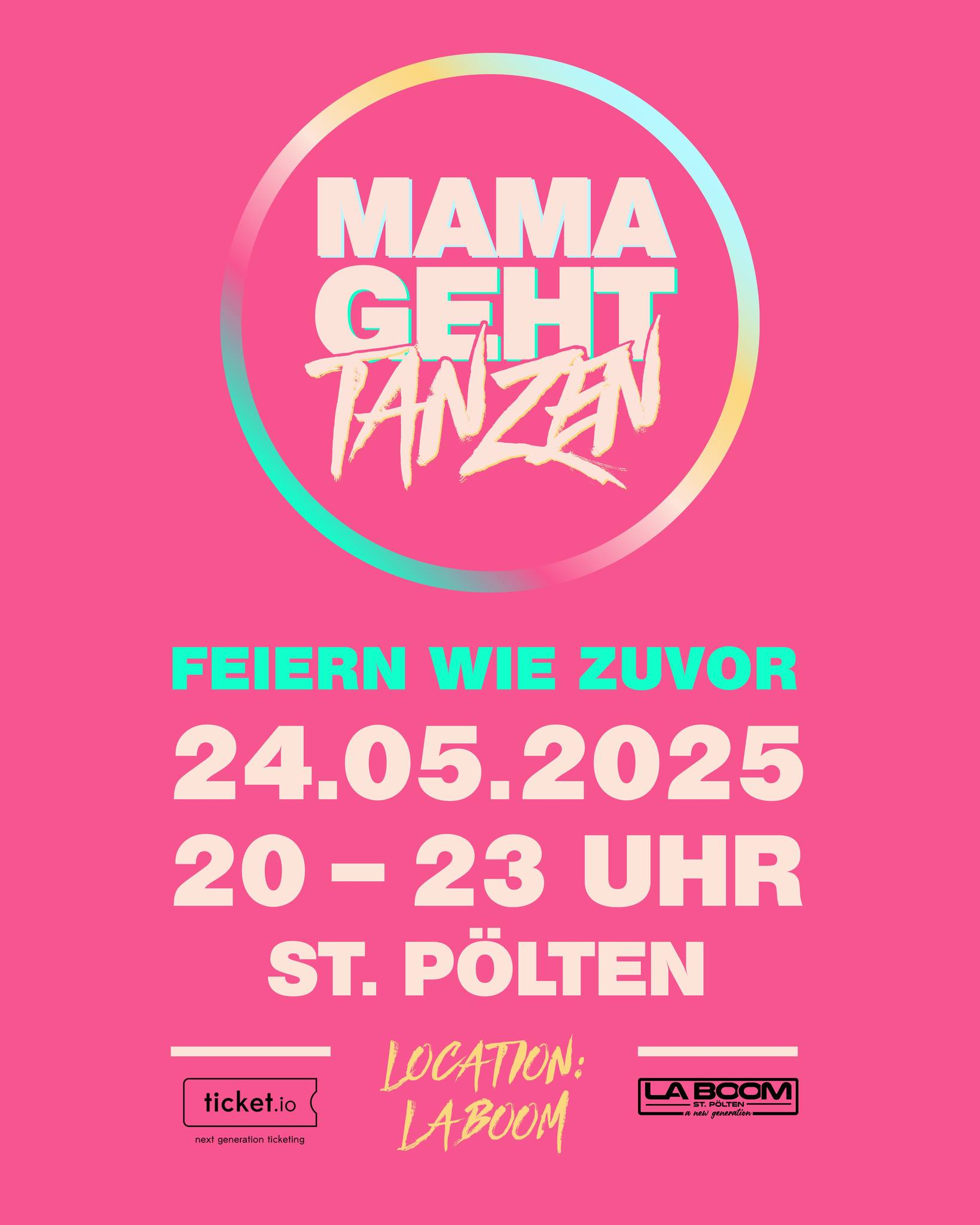 Mamagehttanzen am 24. May 2025 @ La Boom. Mamagehttanzen am 24. May 2025 @ La Boom.
