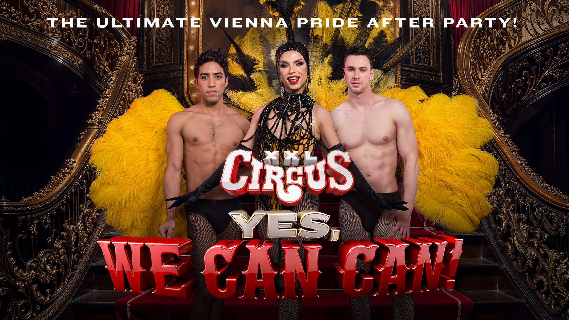 Circus XXL Pride Edition am 14. June 2025 @ Prater Dome. Circus XXL Pride Edition am 14. June 2025 @ Prater Dome.