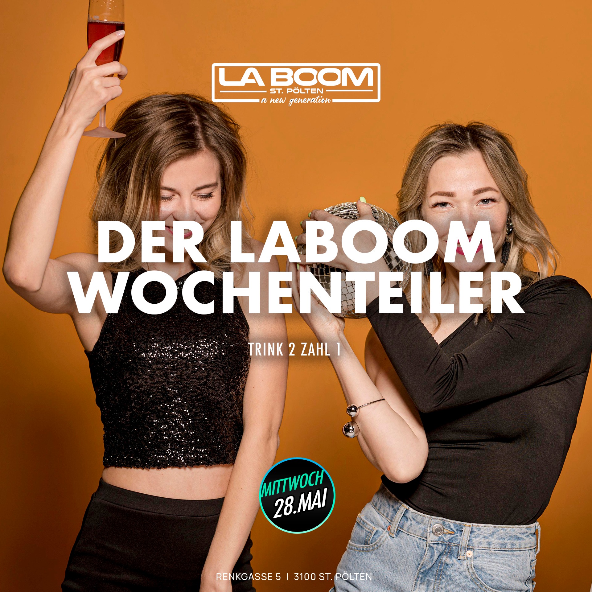 Wochenteiler am 28. May 2025 @ La Boom.