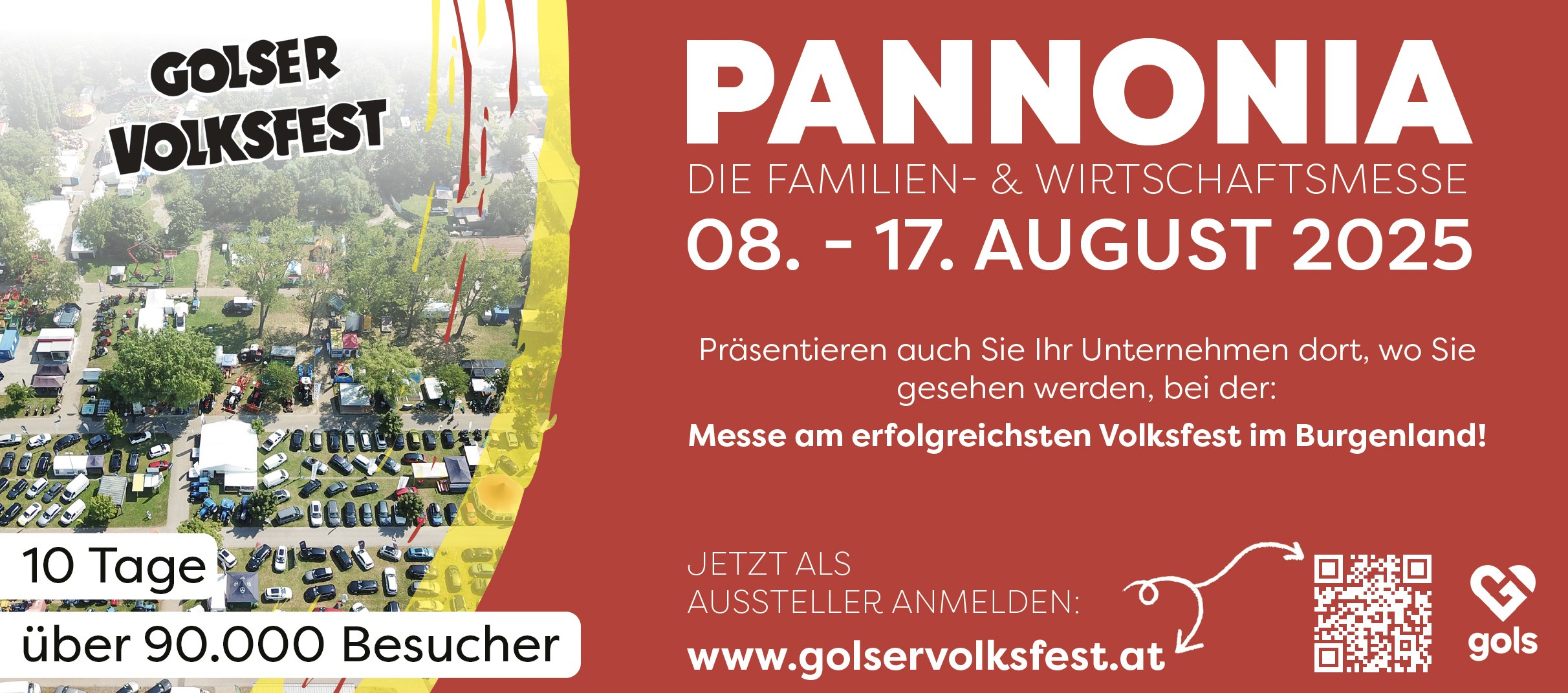 Pannonia 2025 am 8. August 2025 @ Golser Volksfest. Pannonia 2025 am 8. August 2025 @ Golser Volksfest.