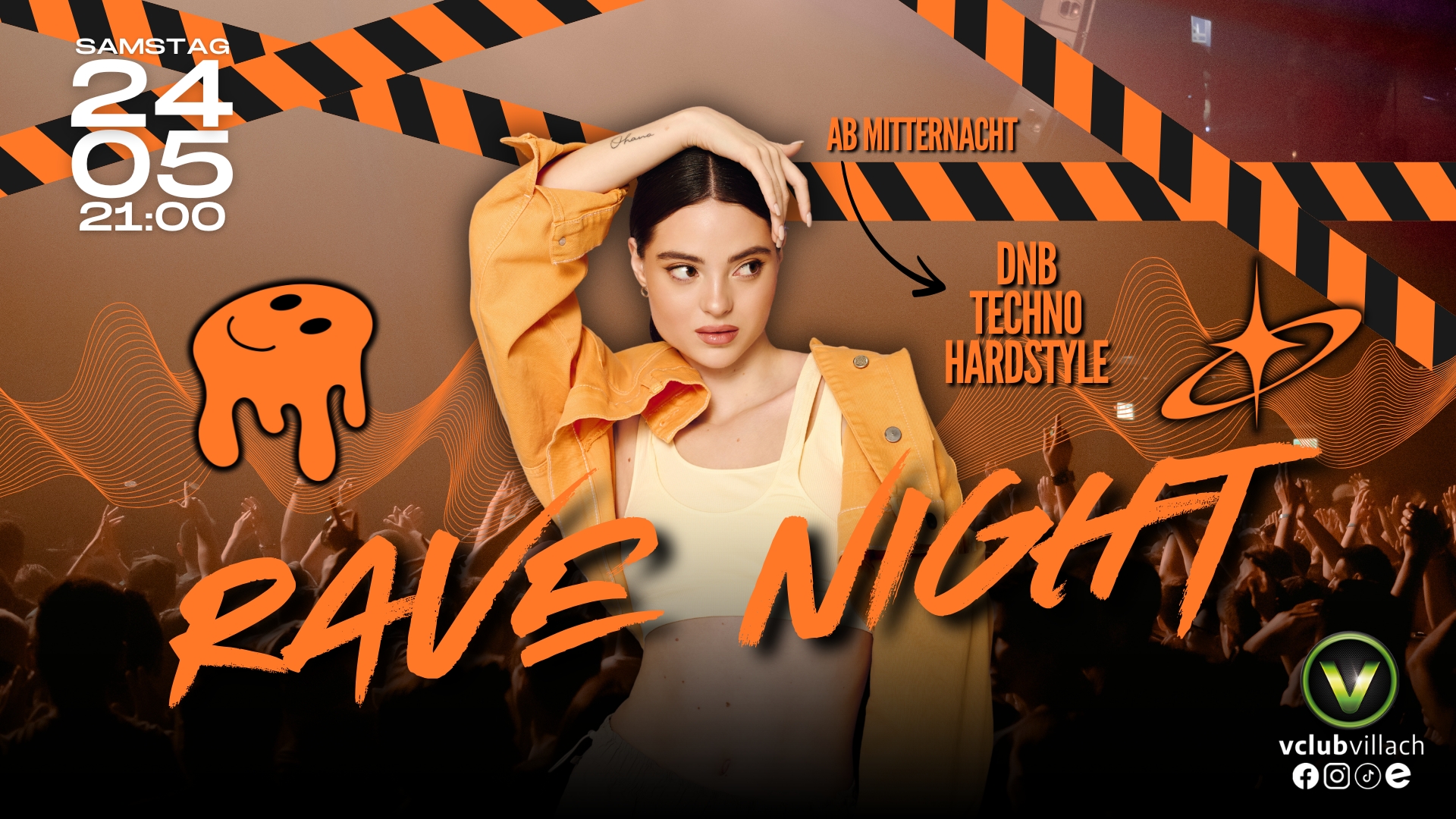 Rave Night am 24. May 2025 @ V-Club. Rave Night am 24. May 2025 @ V-Club.