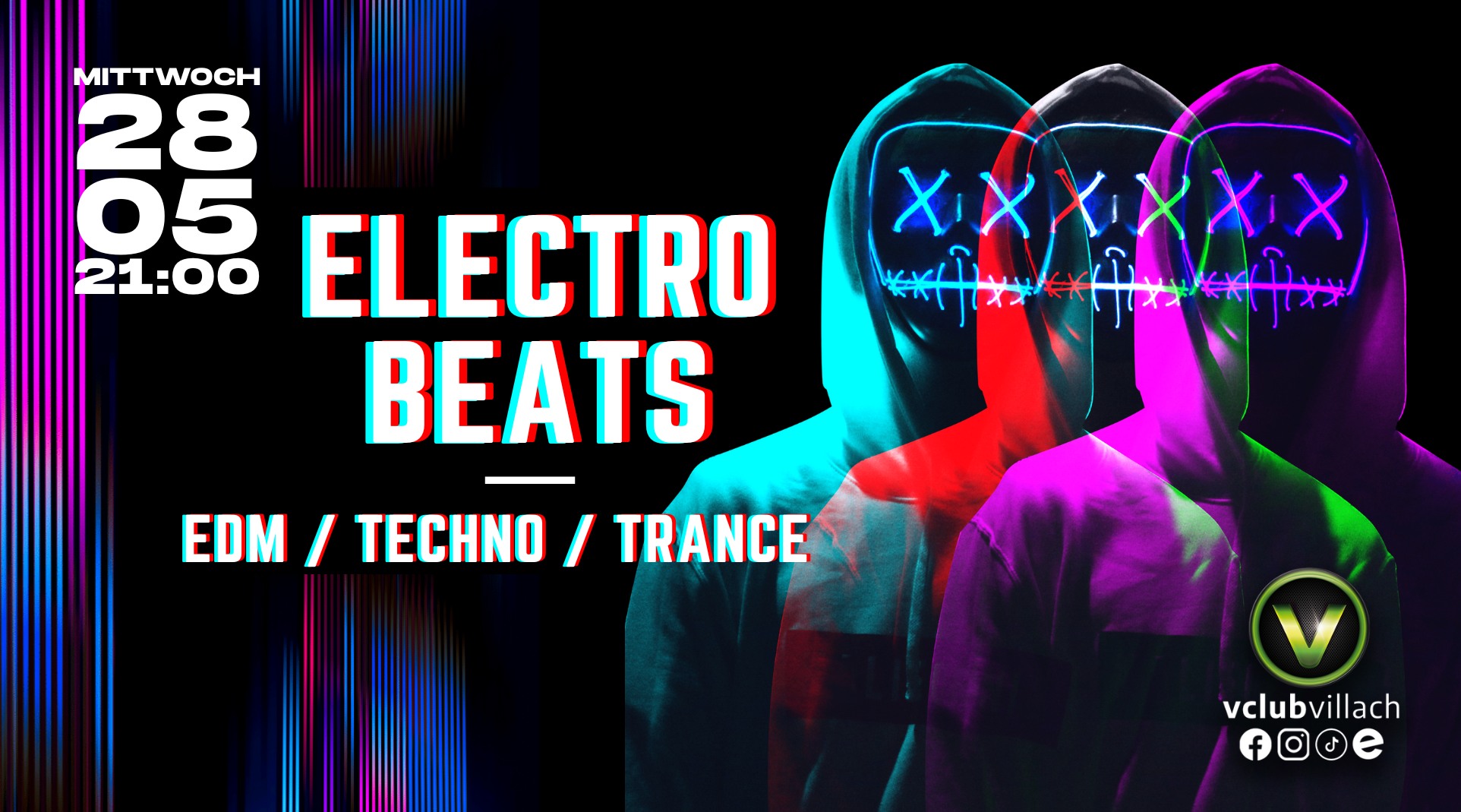 Electro Beats am 28. May 2025 @ V-Club. Electro Beats am 28. May 2025 @ V-Club.