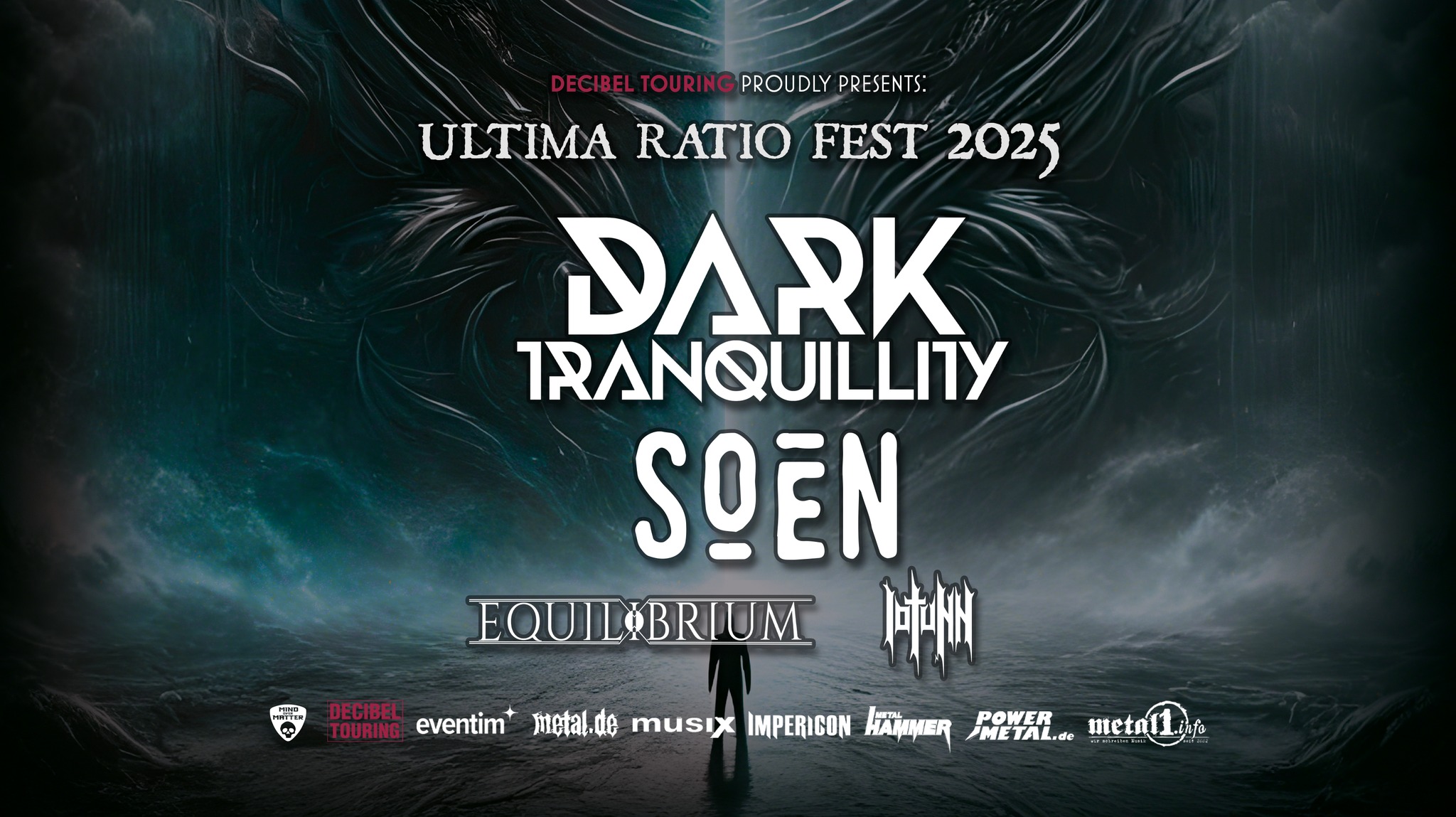 Dark Tranquillity am 9. October 2025 @ Posthof Linz.