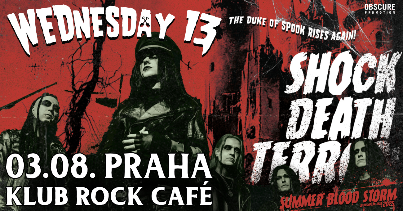 Wednesday 13 am 3. August 2025 @ Rock Café Prague. Wednesday 13 am 3. August 2025 @ Rock Café Prague.