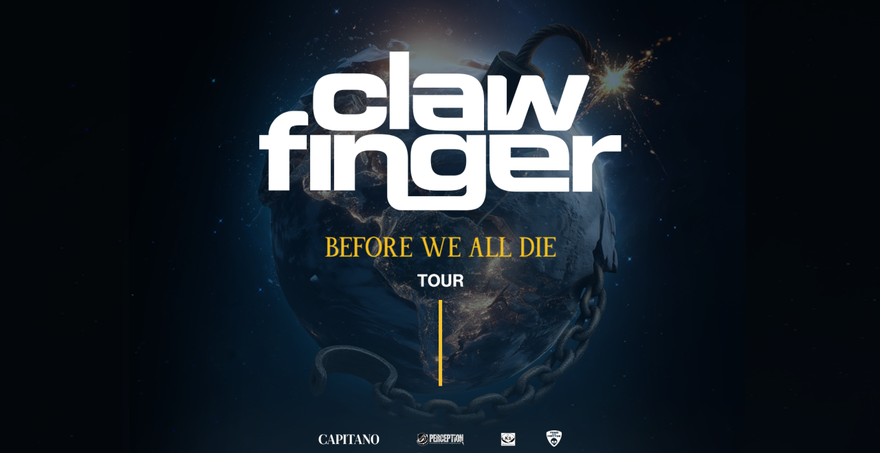 Clawfinger am 23. October 2026 @ Arena Wien.