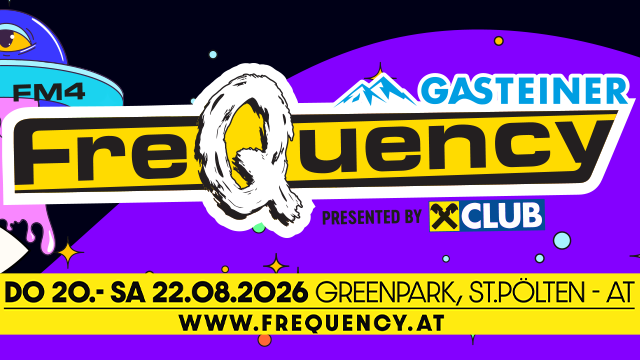 FM4 Frequency Festival 2026 am 20. August 2026 @ Green Park.