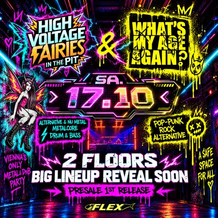 HVF x WMAA: 2 FLOORS am 17. October 2026 @ Flex.