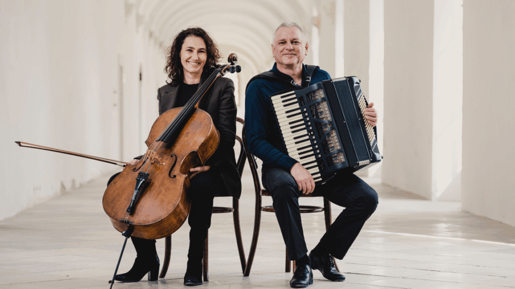 Klaus Paier & Asja Valčić am 10. March 2026 @ Wiener Hofburgkapelle.