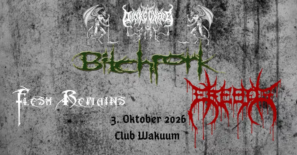 Dunkelhate Fest XIII am 3. October 2026 @ Club Wakuum.