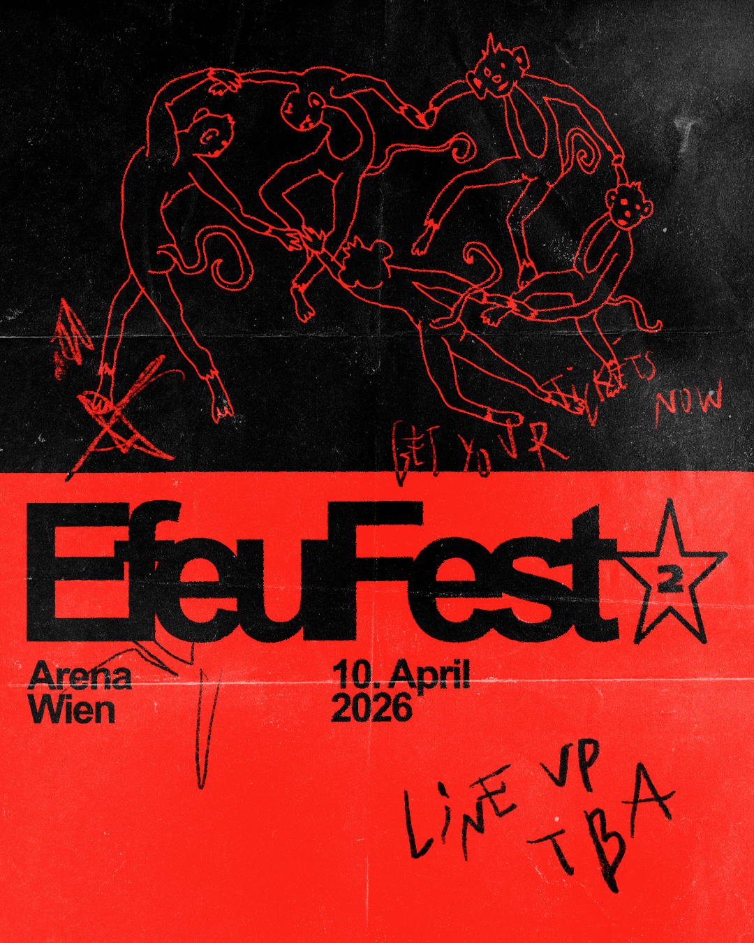 EfeuFest Nr.2 am 10. April 2026 @ Arena Wien.
