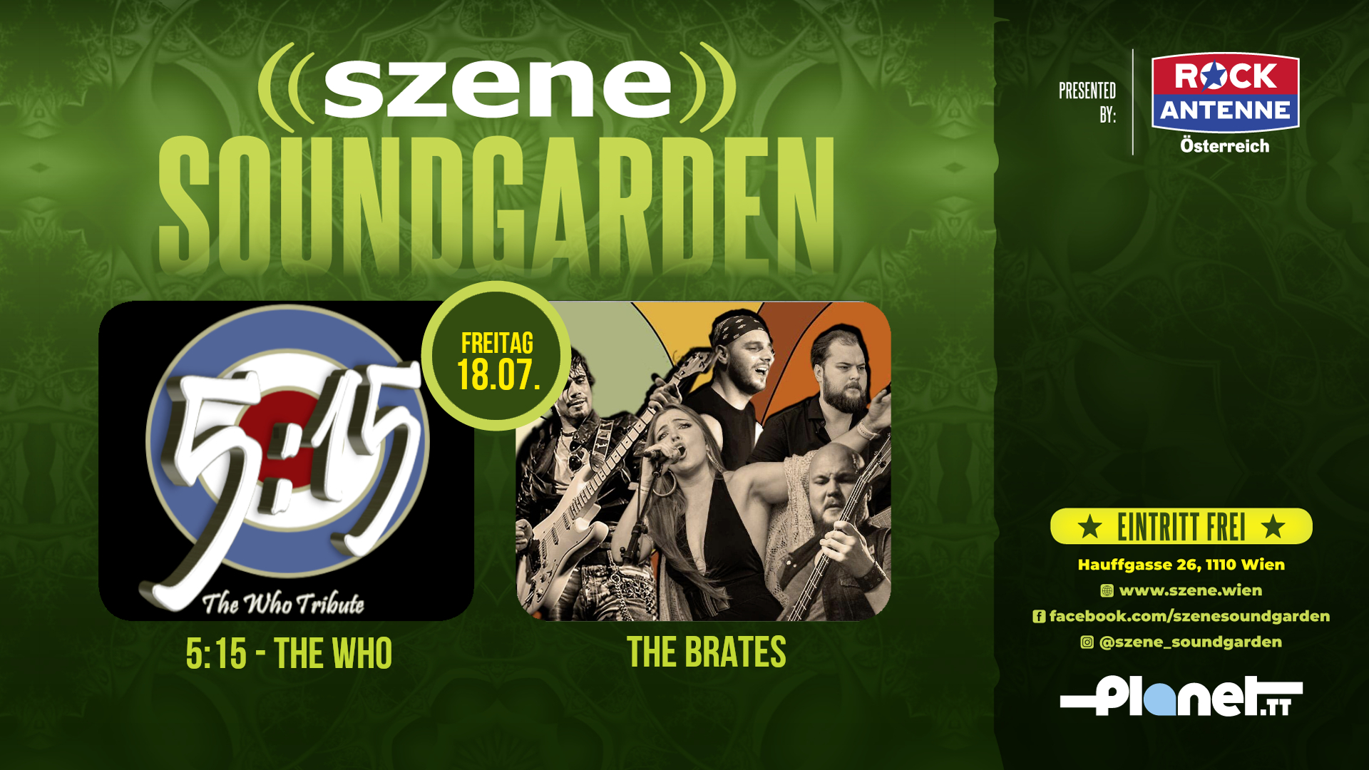 5:15 - The Who Tribute | The Brates am 18. July 2025 @ Szene Wien. 5:15 - The Who Tribute | The Brates am 18. July 2025 @ Szene Wien.