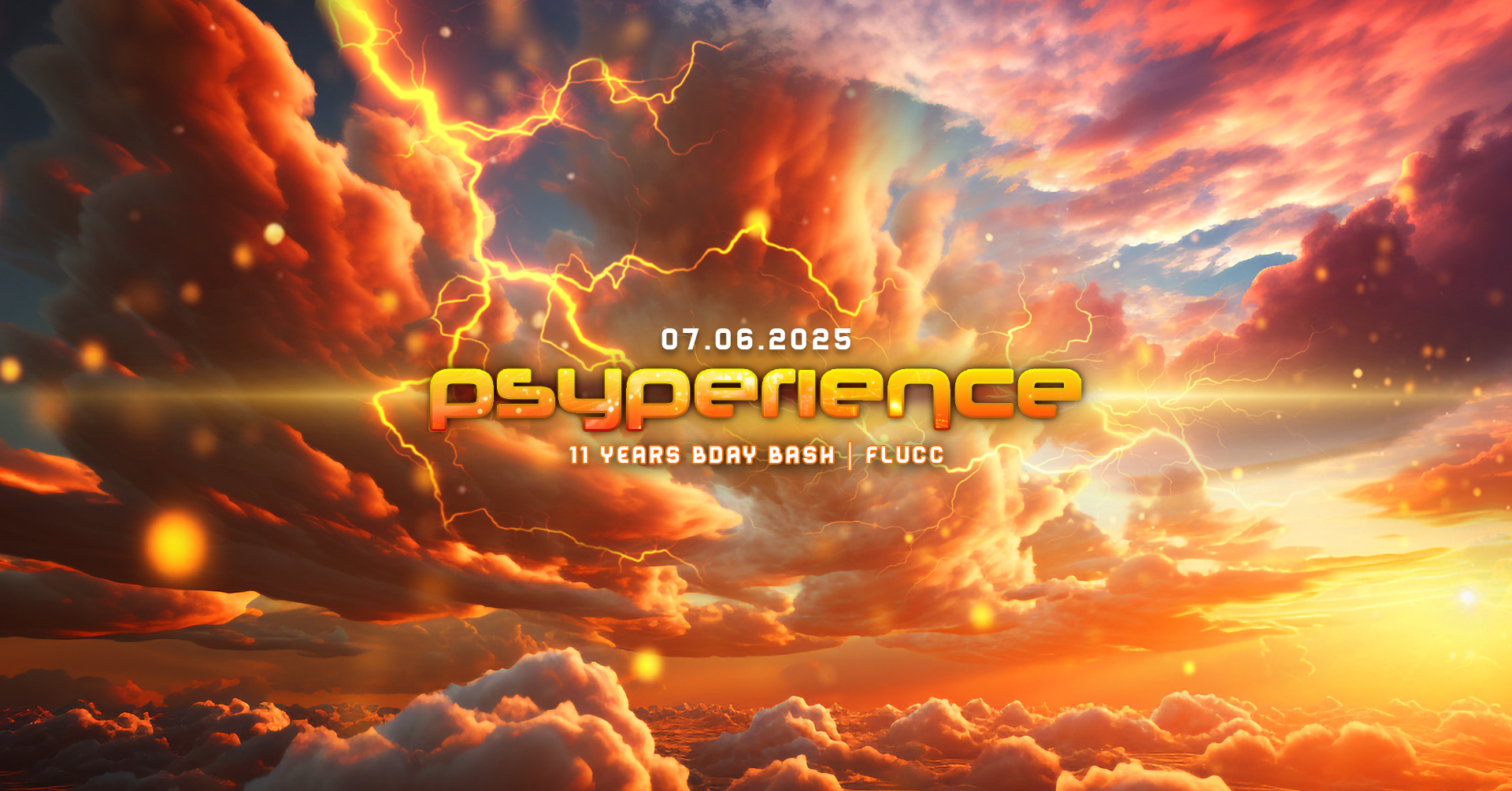 PSYPERIENCE Bday Bash am 7. June 2025 @ Flucc. PSYPERIENCE Bday Bash am 7. June 2025 @ Flucc.