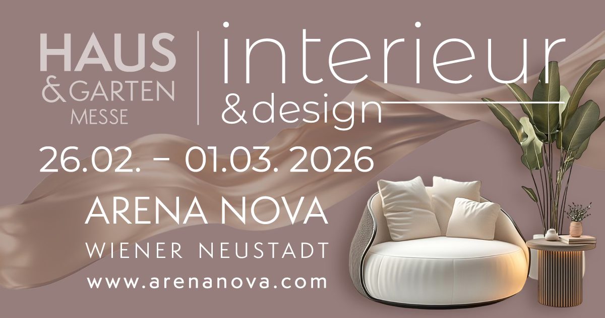 Interieur & Design Messe am 26. February 2026 @ Arena Nova.