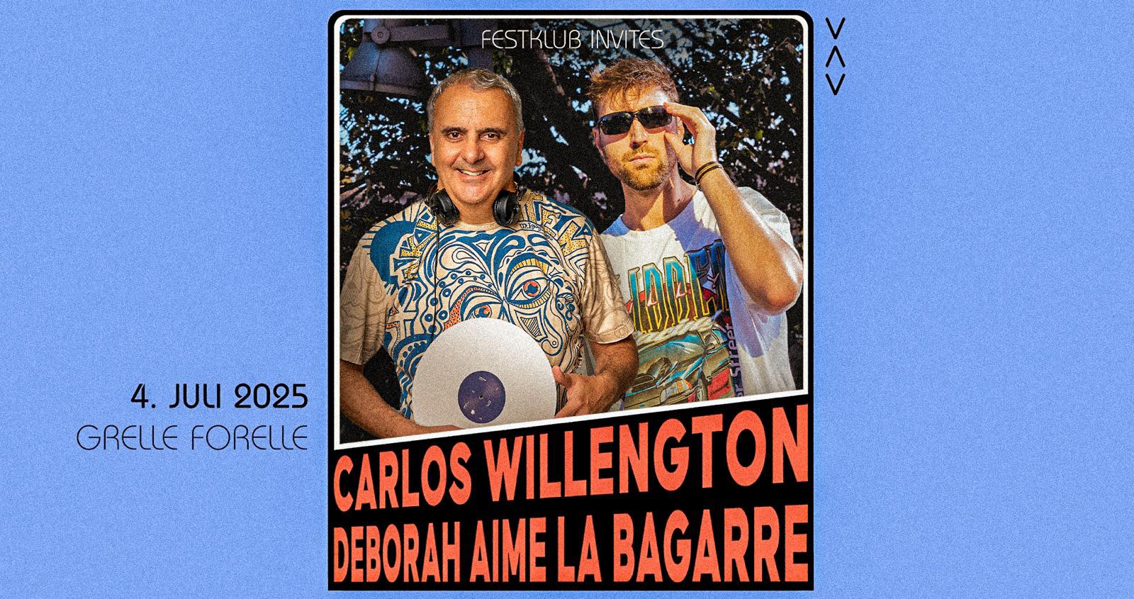 festklub am 4. July 2025 @ Grelle Forelle.