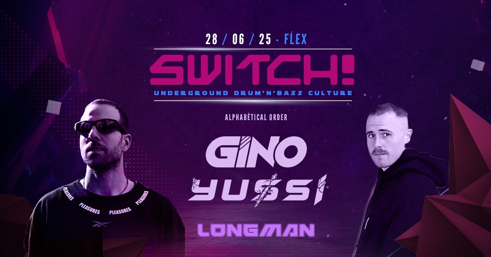 Switch! am 28. June 2025 @ Flex. Switch! am 28. June 2025 @ Flex.