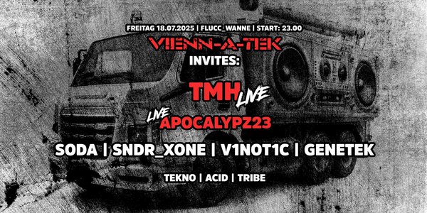 Vienn_a_Tek am 18. July 2025 @ Flucc. Vienn_a_Tek am 18. July 2025 @ Flucc.