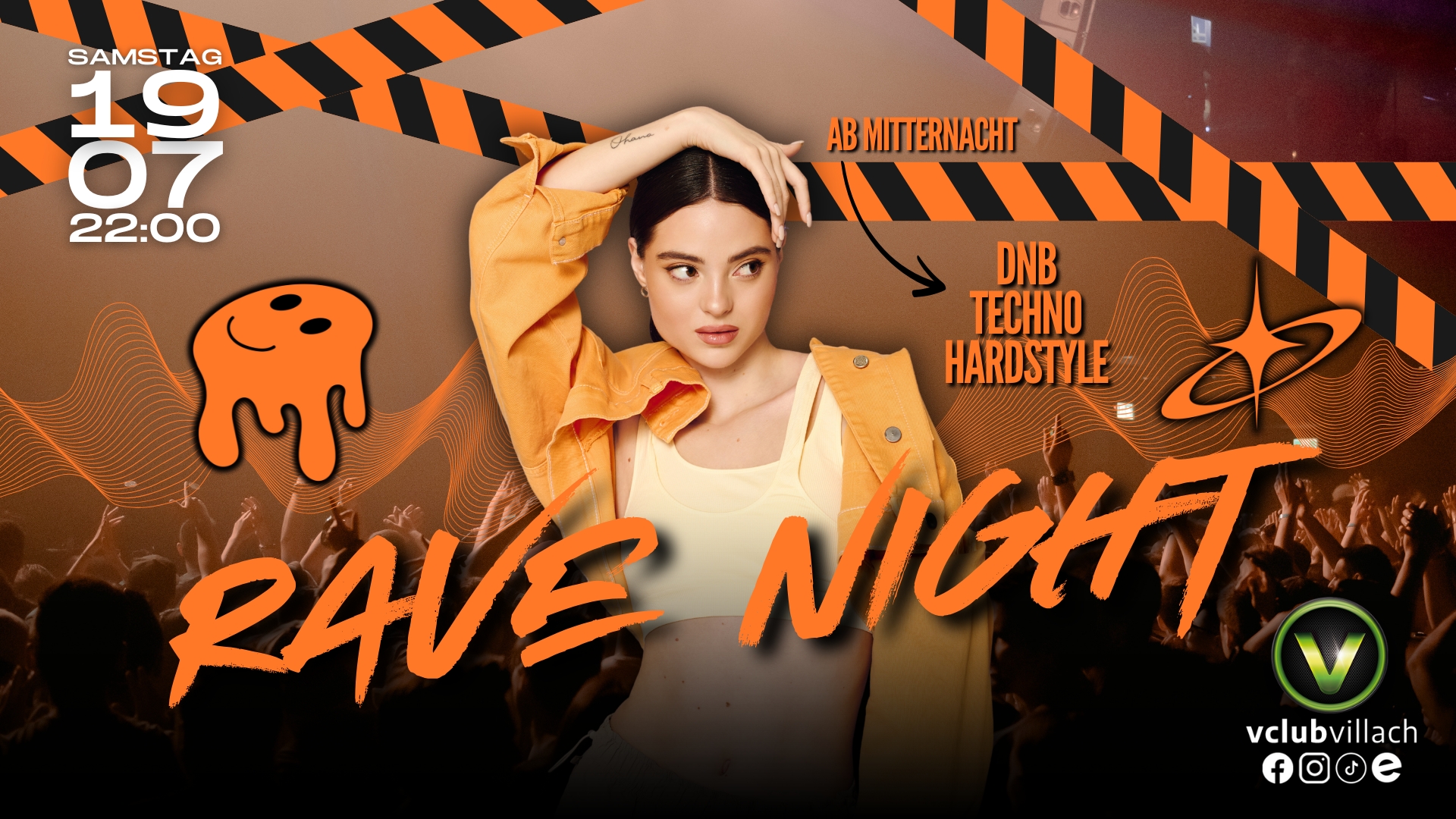 Rave Night am 19. July 2025 @ V-Club. Rave Night am 19. July 2025 @ V-Club.
