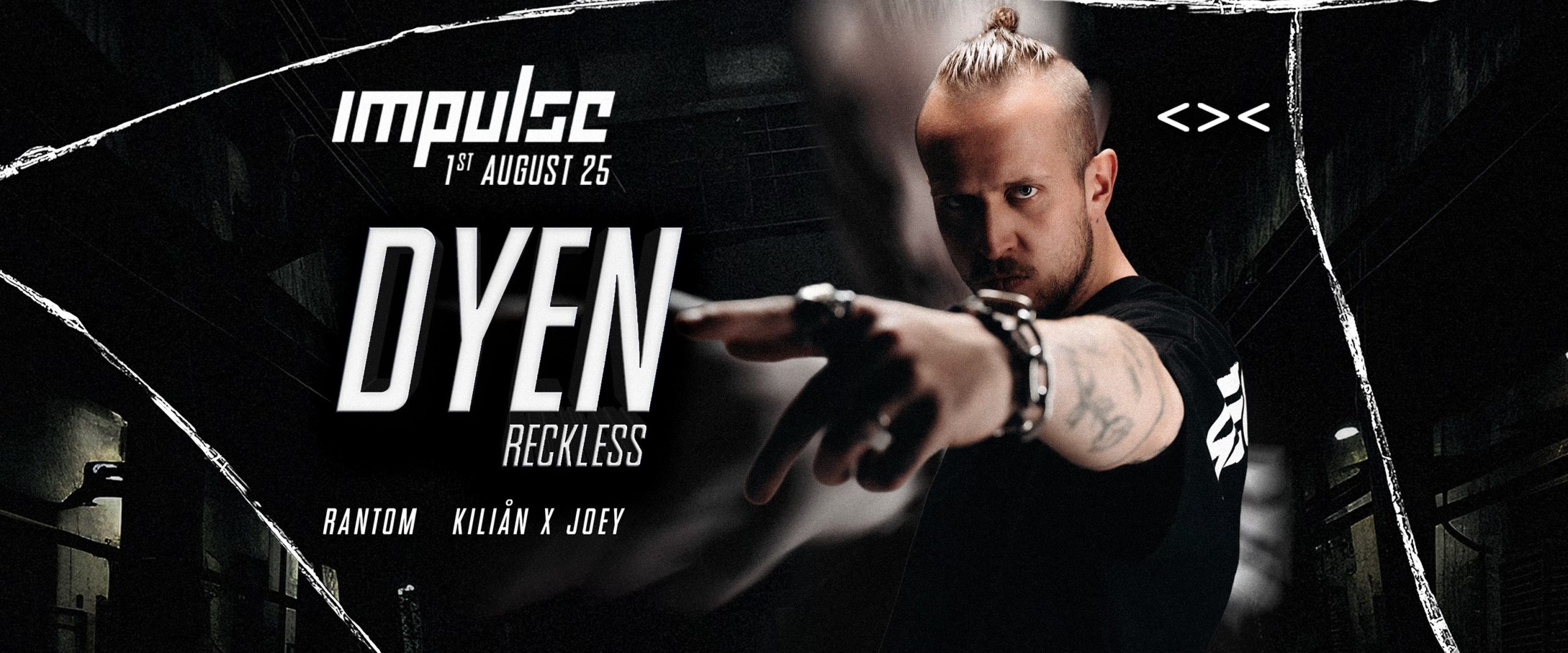 DYEN // IMPULSE am 1. August 2025 @ Grelle Forelle. DYEN // IMPULSE am 1. August 2025 @ Grelle Forelle.