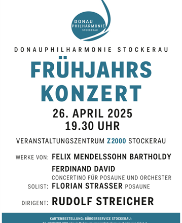 Frühjahrskonzert der Donauphilharmonie 2025