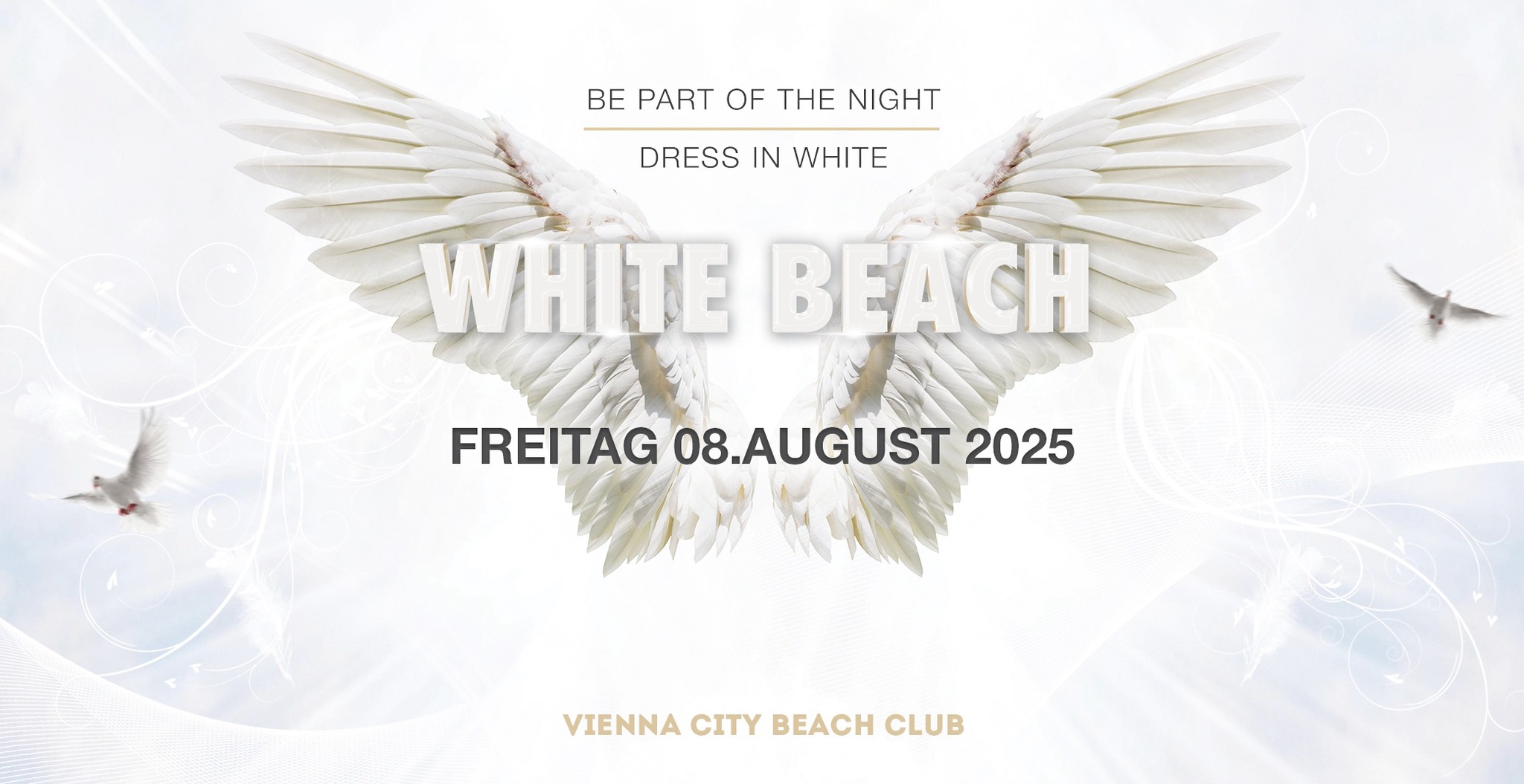 White Beach am 8. August 2025 @ Vienna City Beach Club.