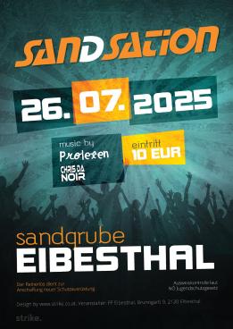 SanDsation 2025 am 26. July 2025 @ Sandgrube Eibesthal.