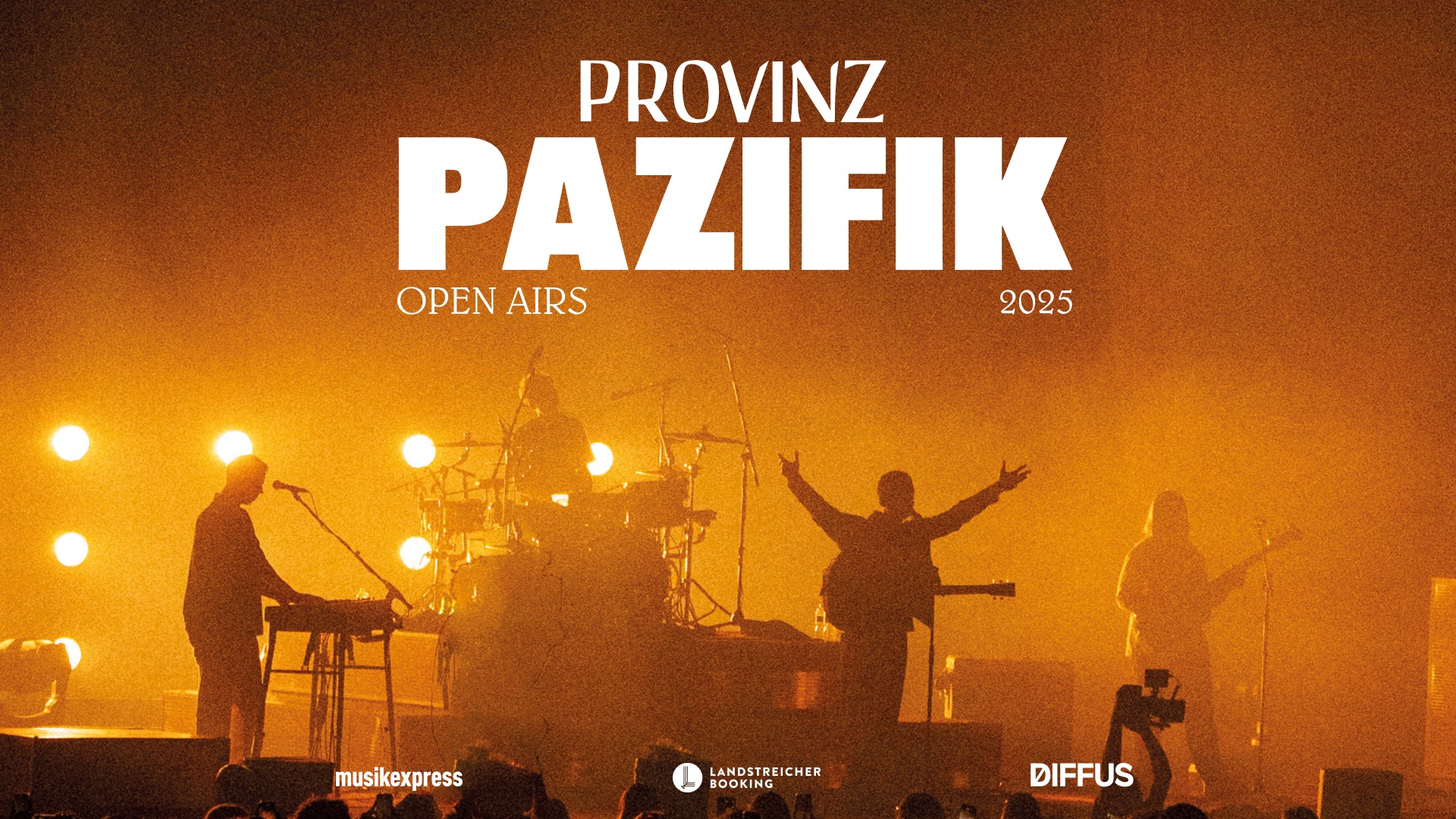 Provinz am 8. August 2025 @ Trabrennbahn Bahrenfeld. Provinz am 8. August 2025 @ Trabrennbahn Bahrenfeld.