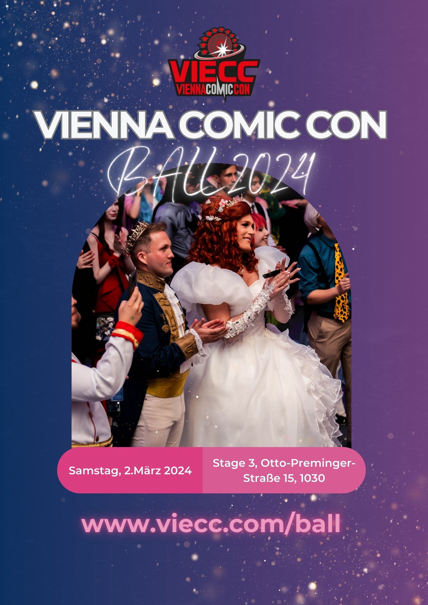 Vienna Comic Con Ball 2024 am 2. March 2024 @ Stage 3.