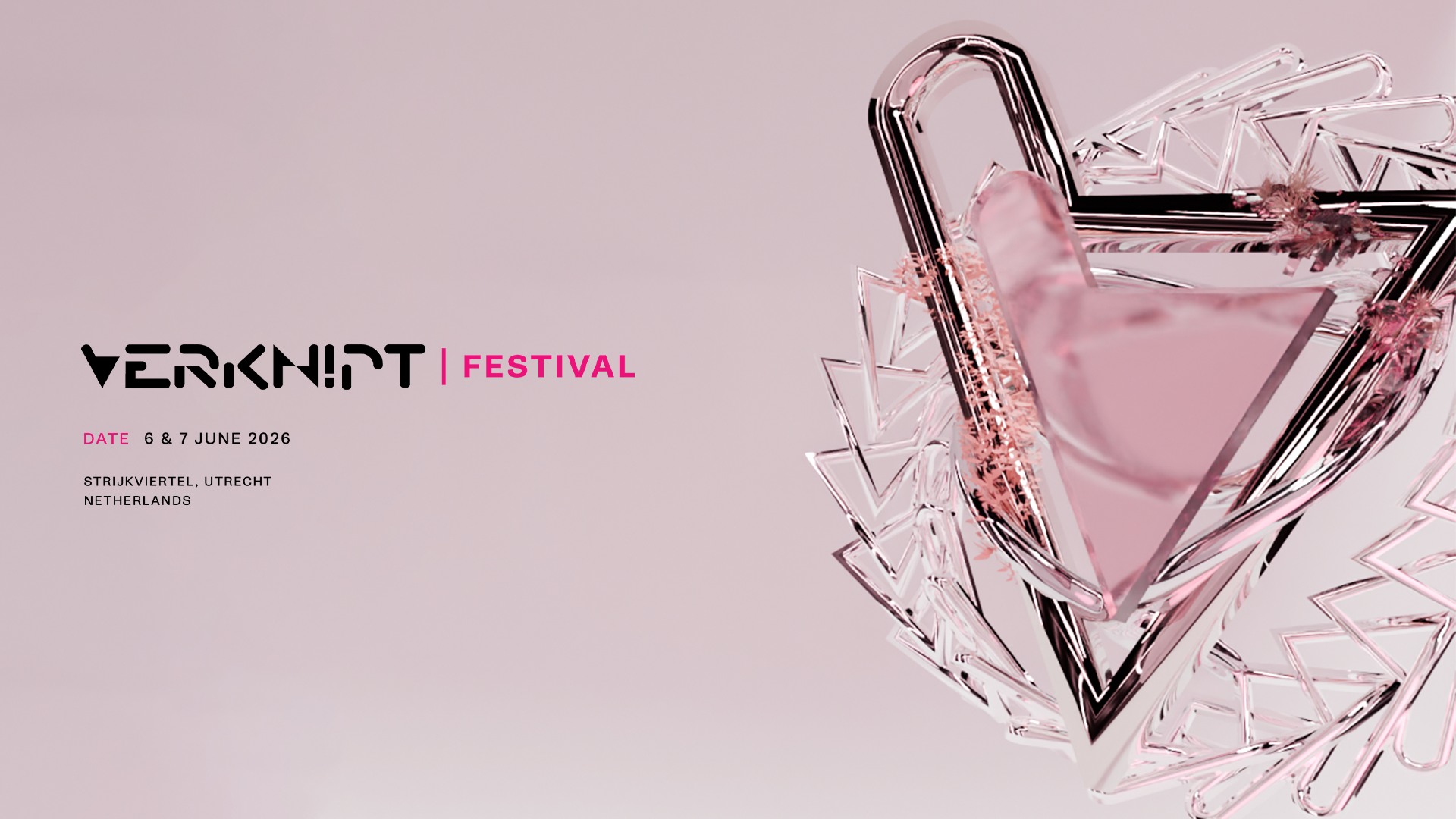 Verknipt Festival 2026 am 6. June 2026 @ Strijkviertel.