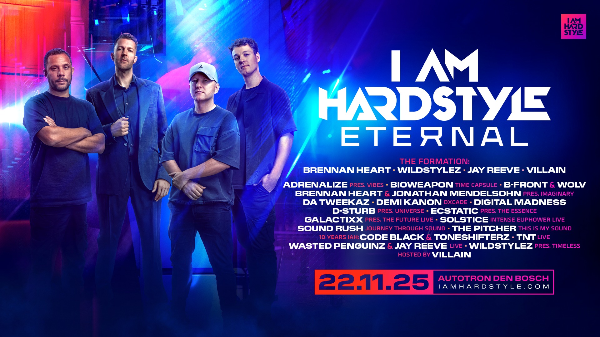 I AM HARDSTYLE Eternal am 22. November 2025 @ Autotron.
