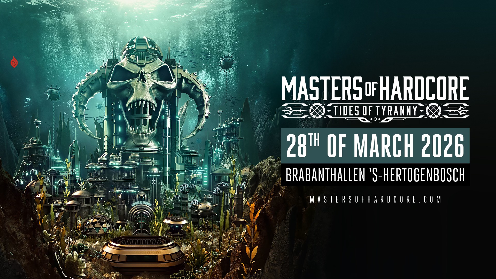 Masters of Hardcore am 28. March 2026 @ Brabanthallen. Masters of Hardcore am 28. March 2026 @ Brabanthallen.