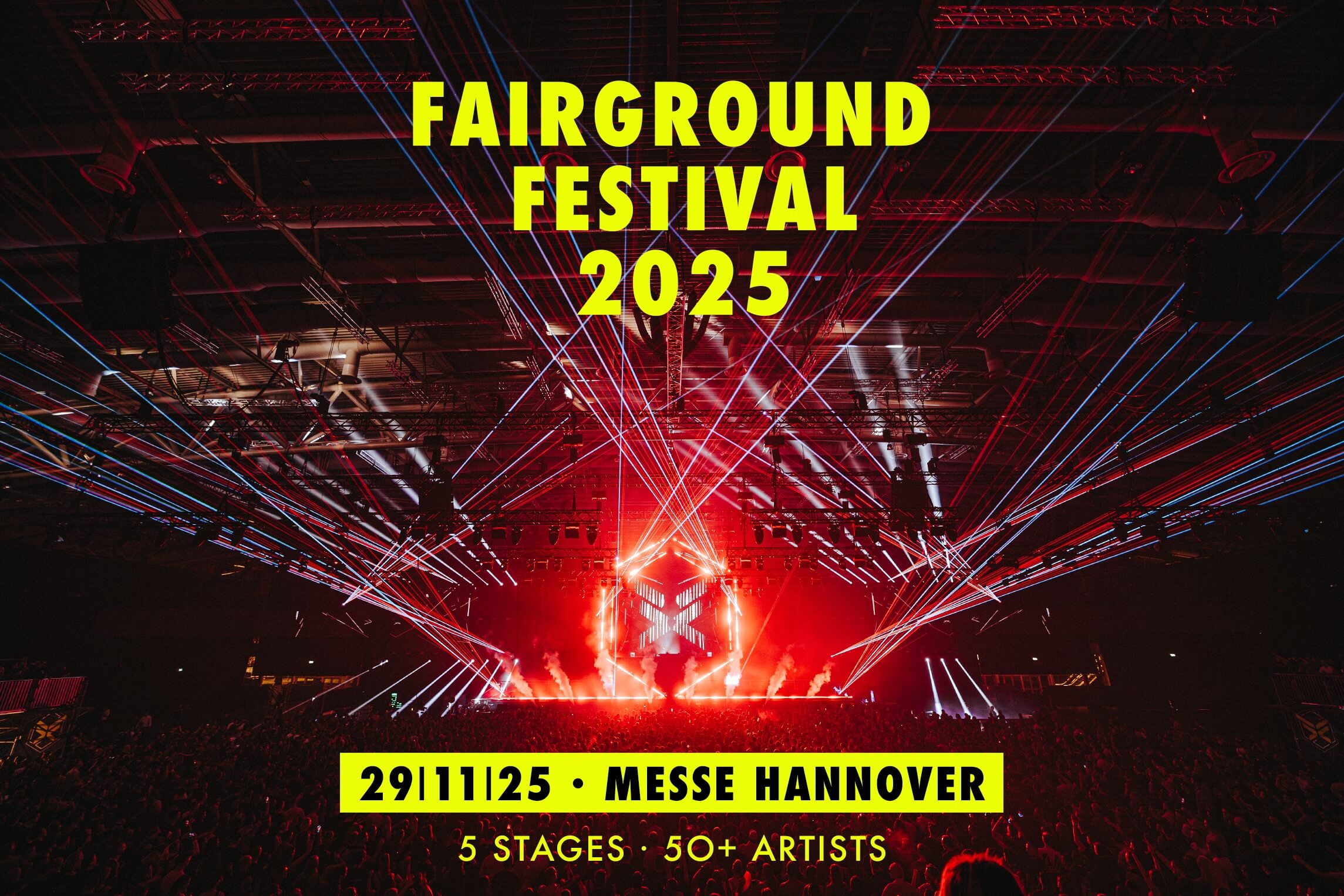 Fairground Festival 2025 am 29. November 2025 @ Messe Hannover. Fairground Festival 2025 am 29. November 2025 @ Messe Hannover.
