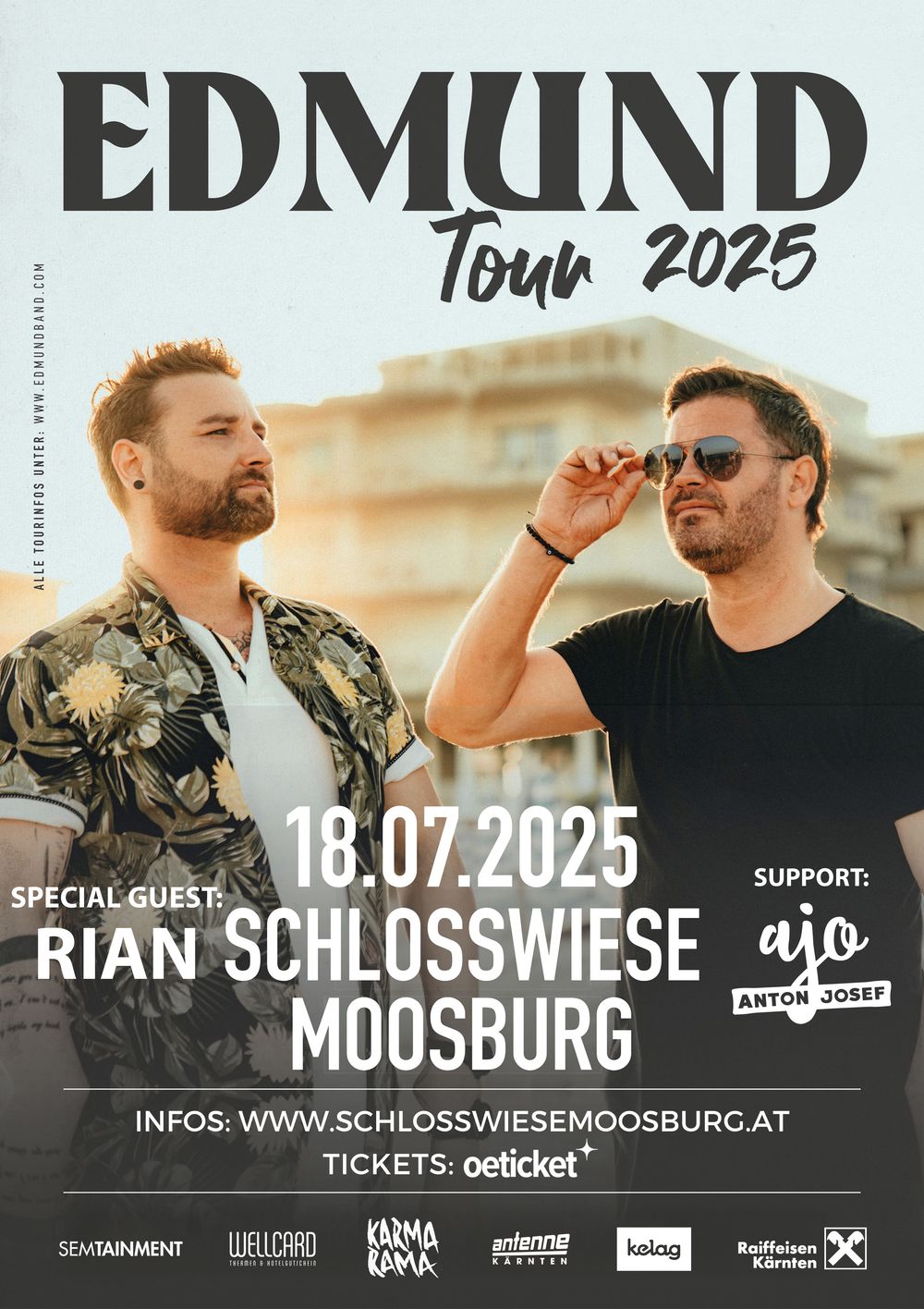 Edmund am 18. July 2025 @ Schlosswiese. Edmund am 18. July 2025 @ Schlosswiese.