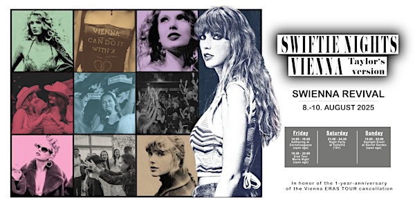 SWIENNA REVIVAL am 8. August 2025 @ Wien. SWIENNA REVIVAL am 8. August 2025 @ Wien.