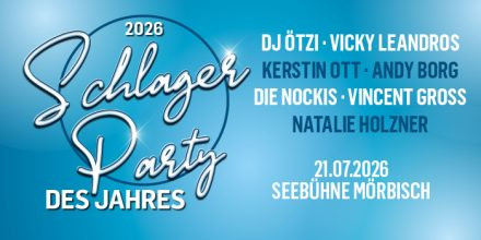 Die Schlagerparty des Jahres 2026
