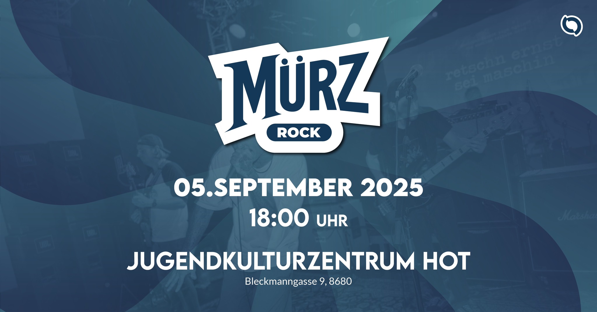 Mürz Rock am 5. September 2025 @ JugendKulturZentrum HOT.