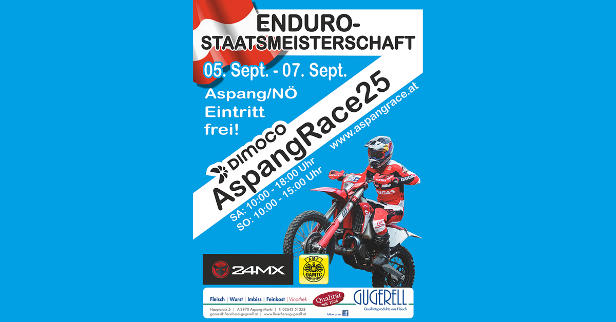 AspangRace 2025 am 5. September 2025 @ Neustift am Hartberg.