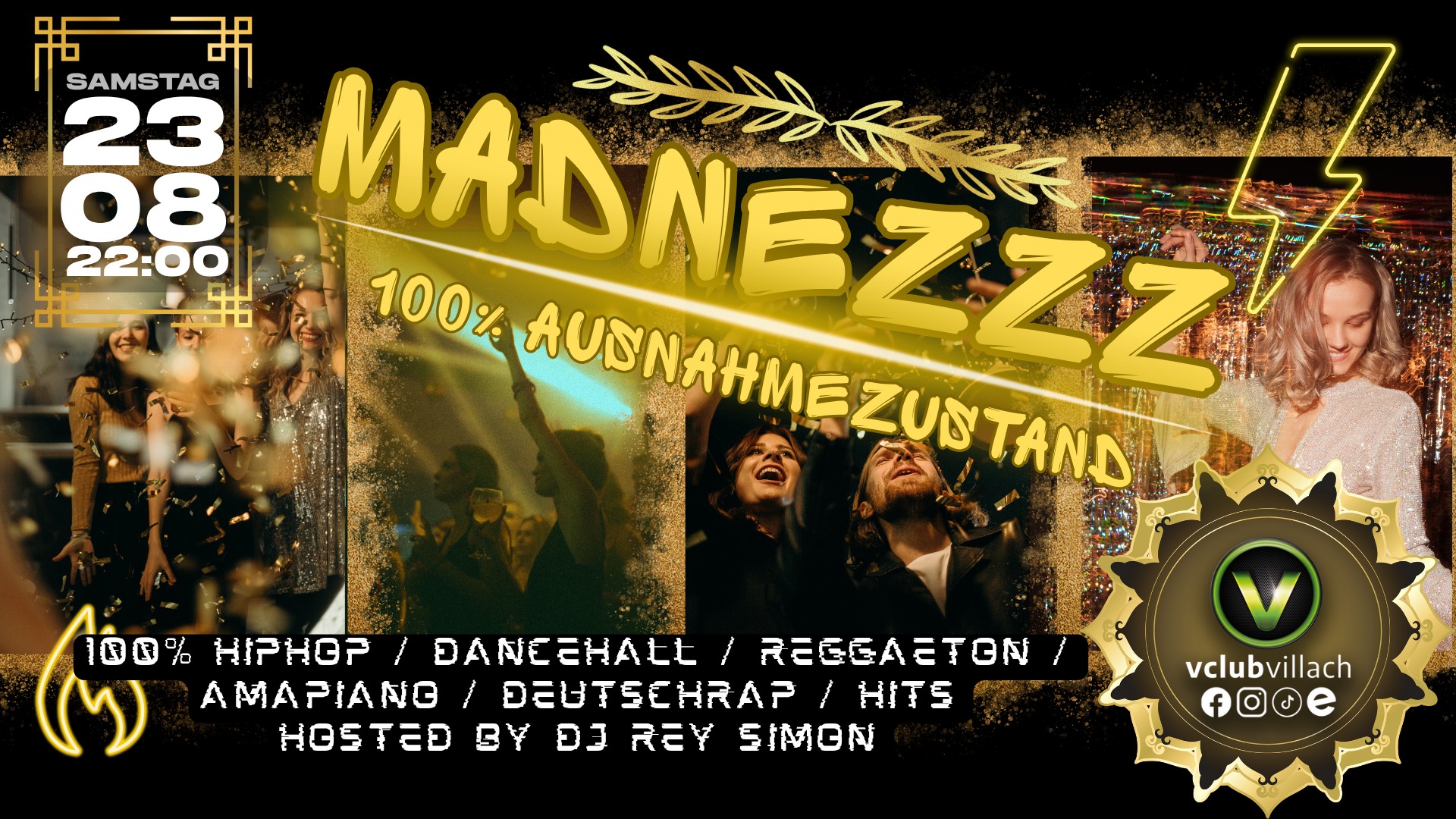 Madnezz am 23. August 2025 @ V-Club.