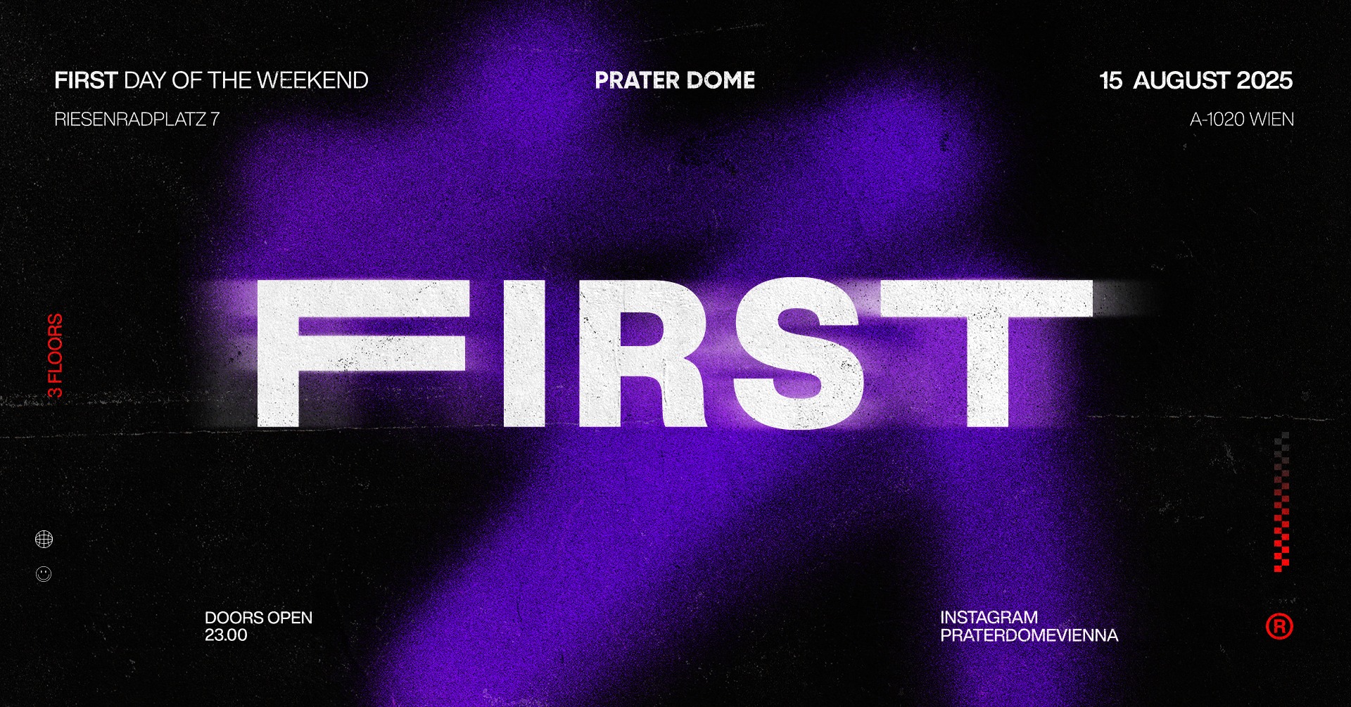 F I R S T am 15. August 2025 @ Prater Dome.