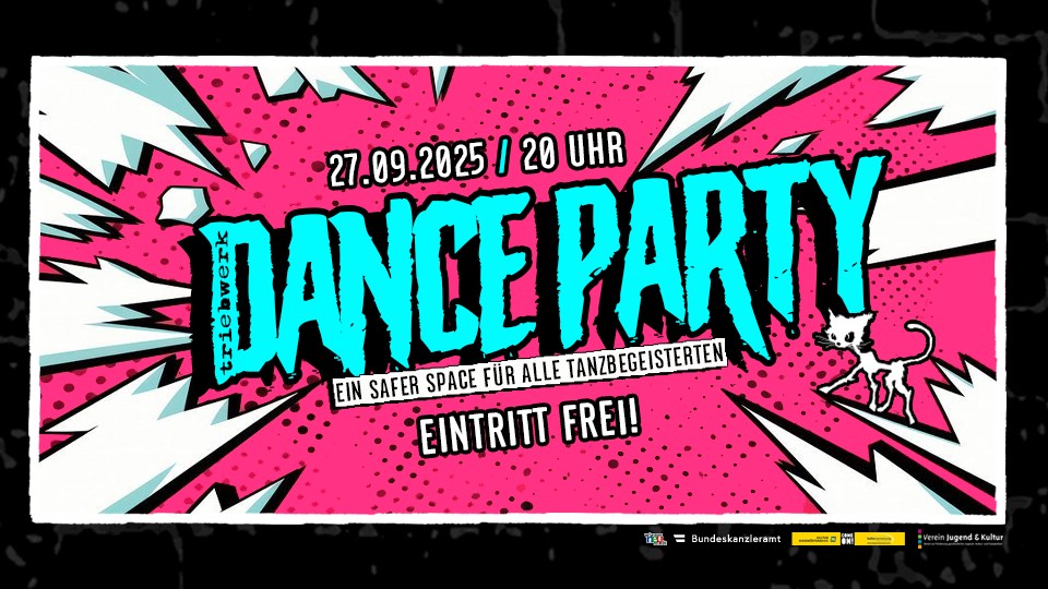 Triebwerk Dance Party am 27. September 2025 @ Triebwerk. Triebwerk Dance Party am 27. September 2025 @ Triebwerk.