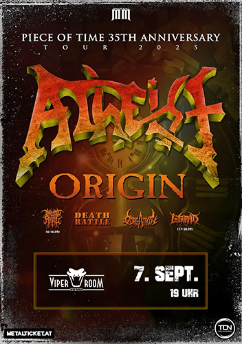 Atheist am 7. September 2025 @ Viper Room. Atheist am 7. September 2025 @ Viper Room.