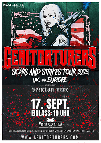 Genitorturers am 17. September 2025 @ Viper Room.